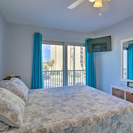 Sunny Oceanfront Condo On South Padre Island Beach Luaran gambar