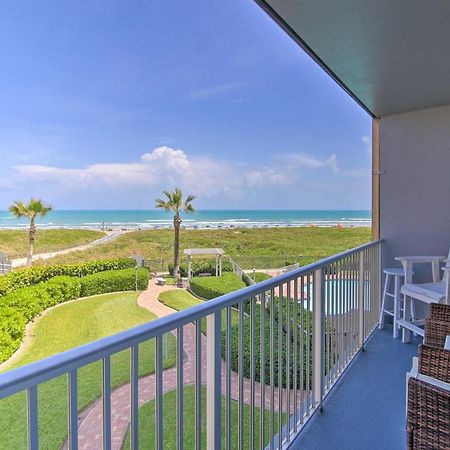 Sunny Oceanfront Condo On South Padre Island Beach Luaran gambar