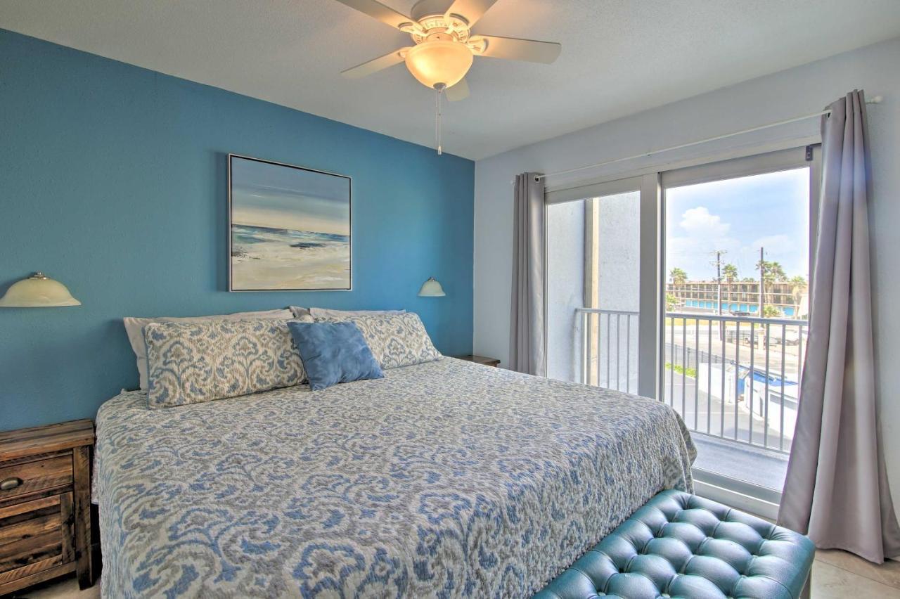 Sunny Oceanfront Condo On South Padre Island Beach Luaran gambar