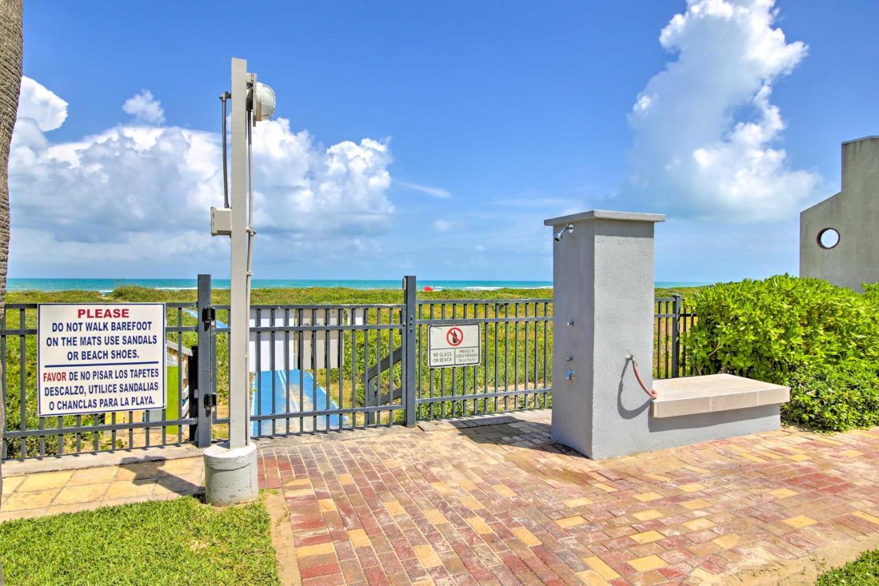 Sunny Oceanfront Condo On South Padre Island Beach Luaran gambar
