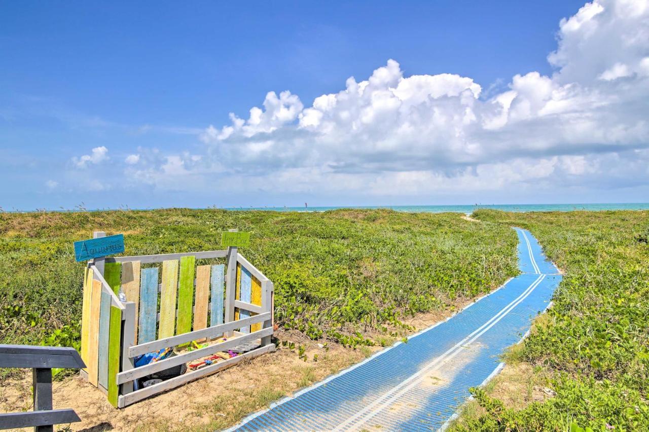 Sunny Oceanfront Condo On South Padre Island Beach Luaran gambar